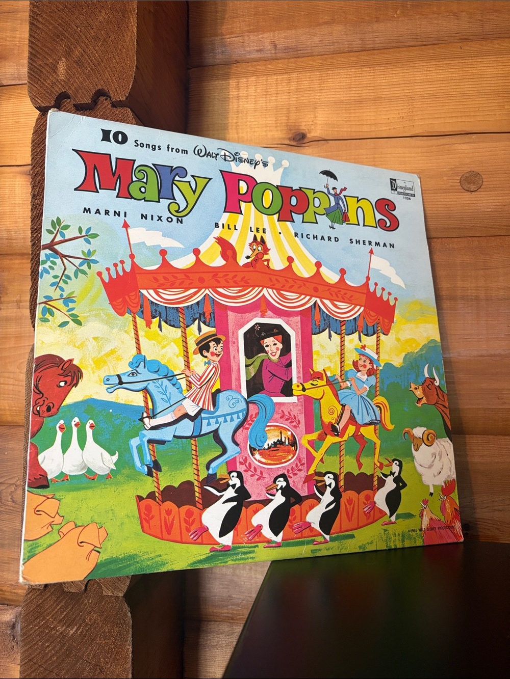 1964 Walt Disney’s Mary Poppins LP Record